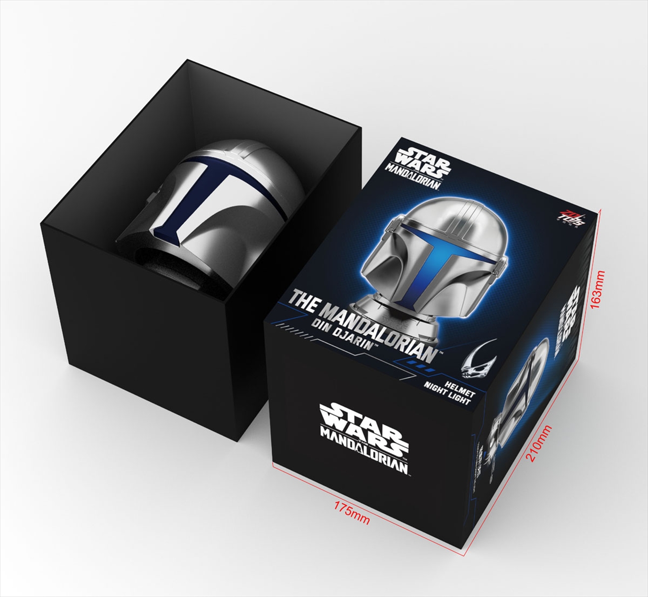 スター・ウォーズ ヘルメットナイトライト「ディン・ジャリン」 3