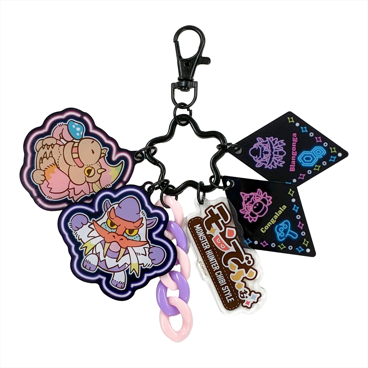 モンでふぉ じゃらじゃらアクリルキーホルダー ドドブランゴ&ババコンガ 2