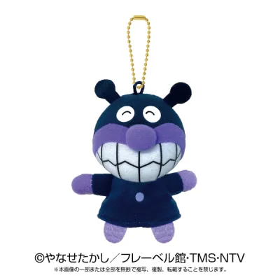 NEW! アンパンマンふわふわゆび人形 ばいきんまん