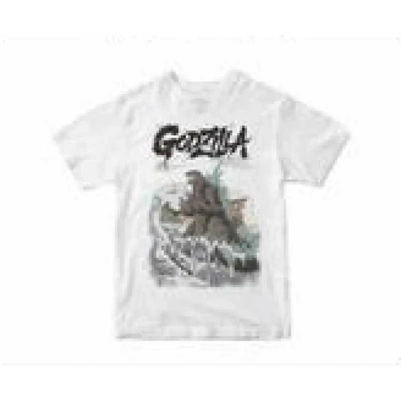 ゴジラ(2026)浮世絵ビッグプリントTシャツXL