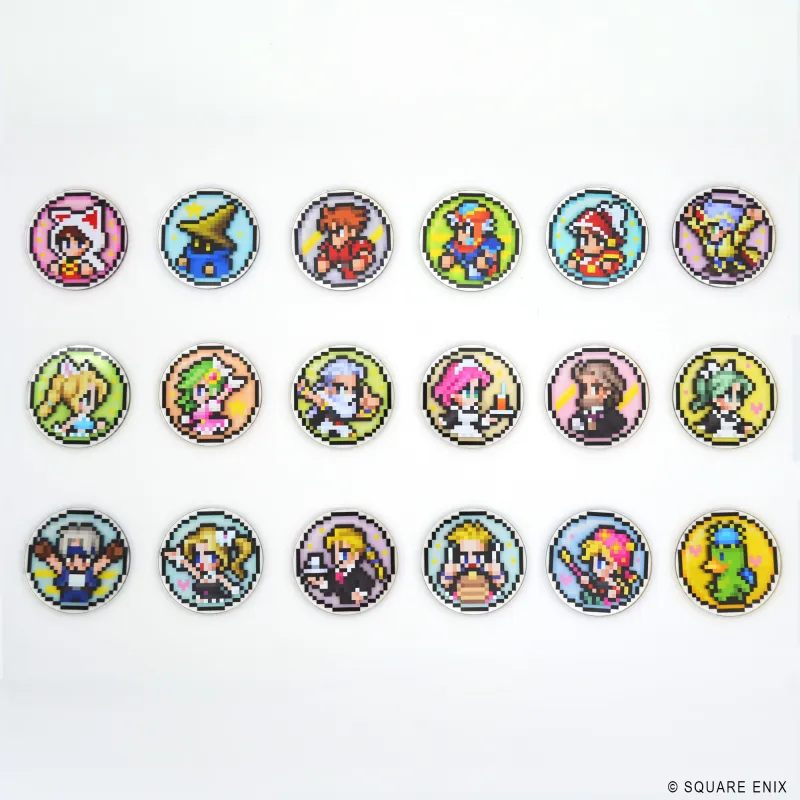 アイコンアクリルシールコレクション