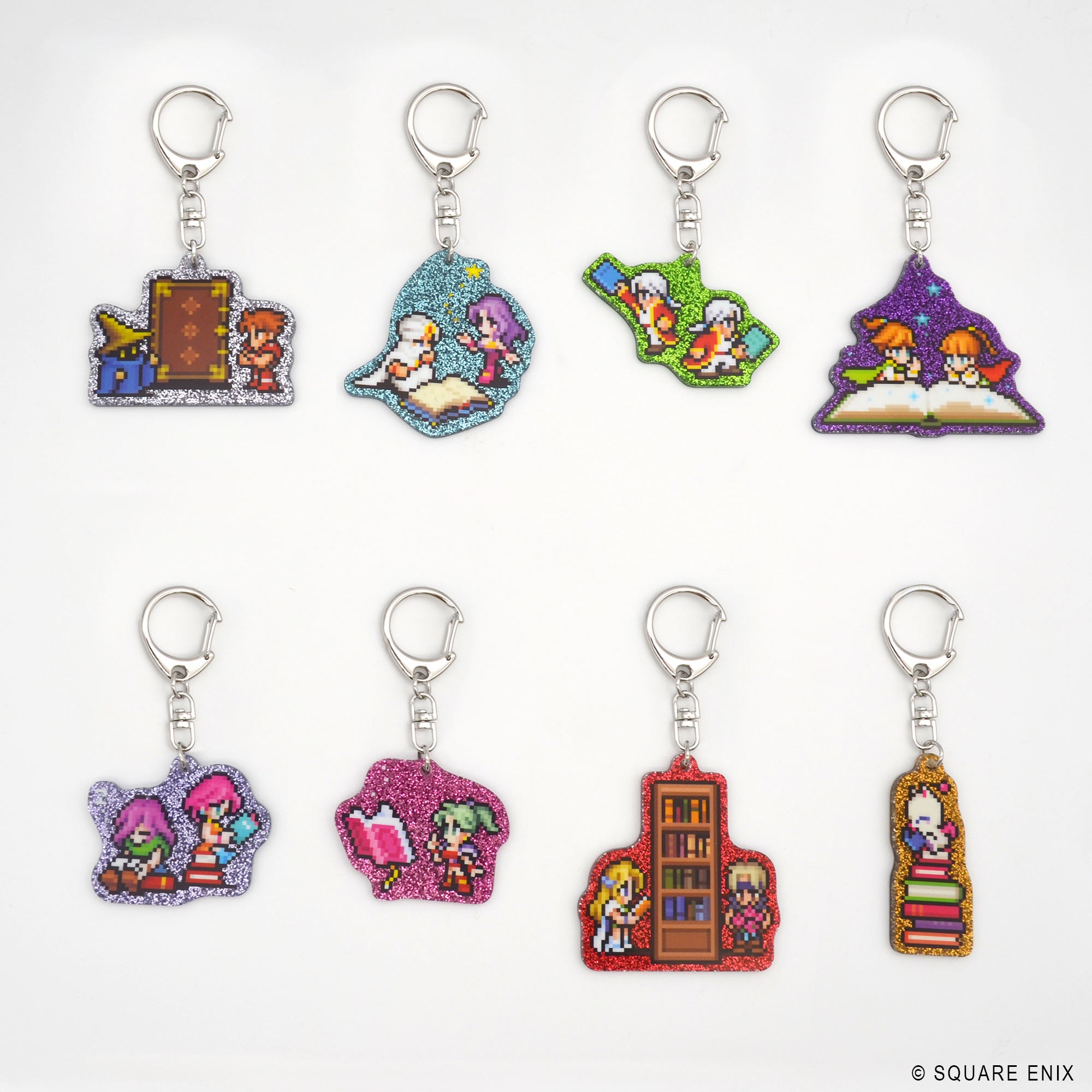 Book Characters グリッターアクリルキーホルダーコレクション 2