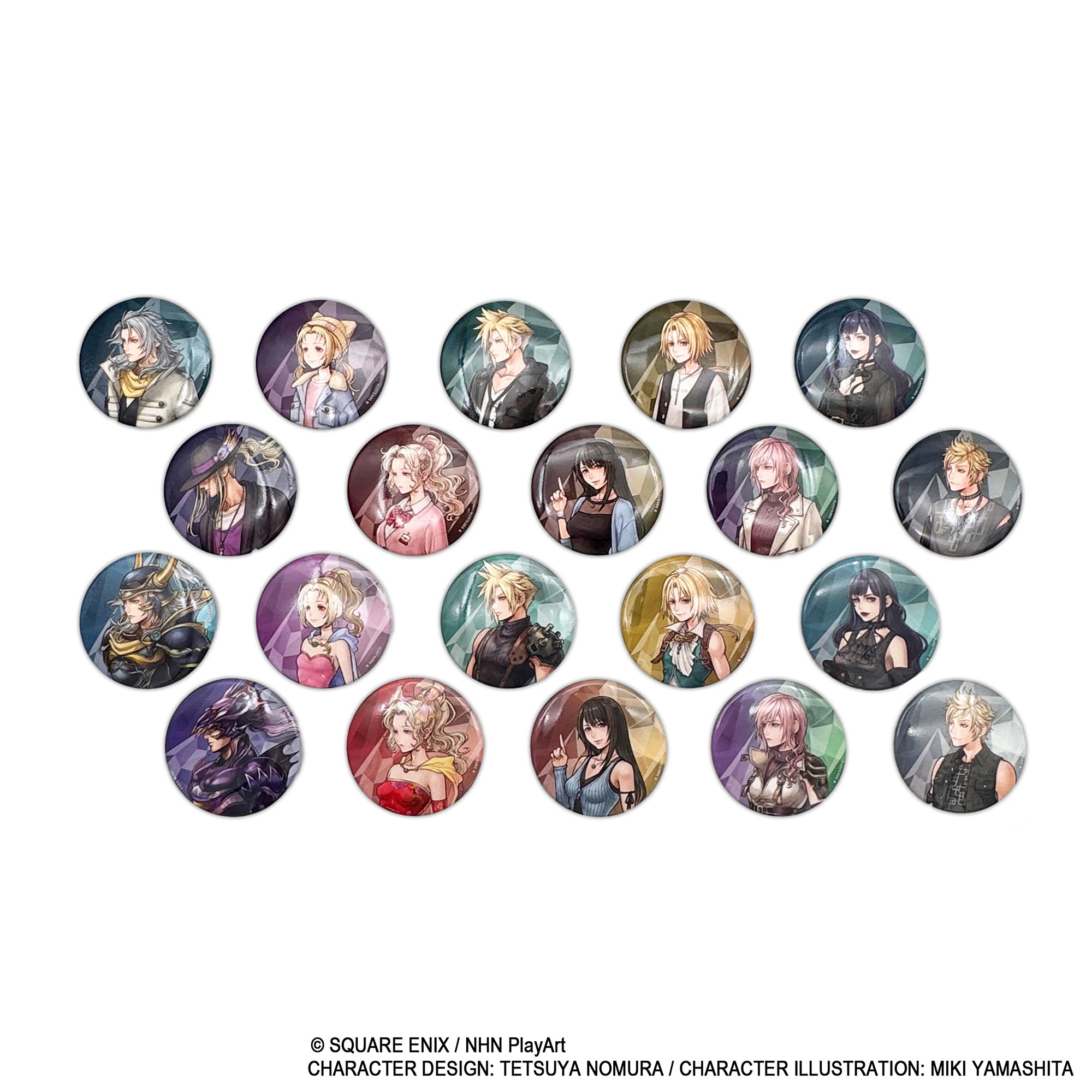 DISSIDIA DUELLUM FINAL FANTASY カンバッジコレクション Vol.1 3