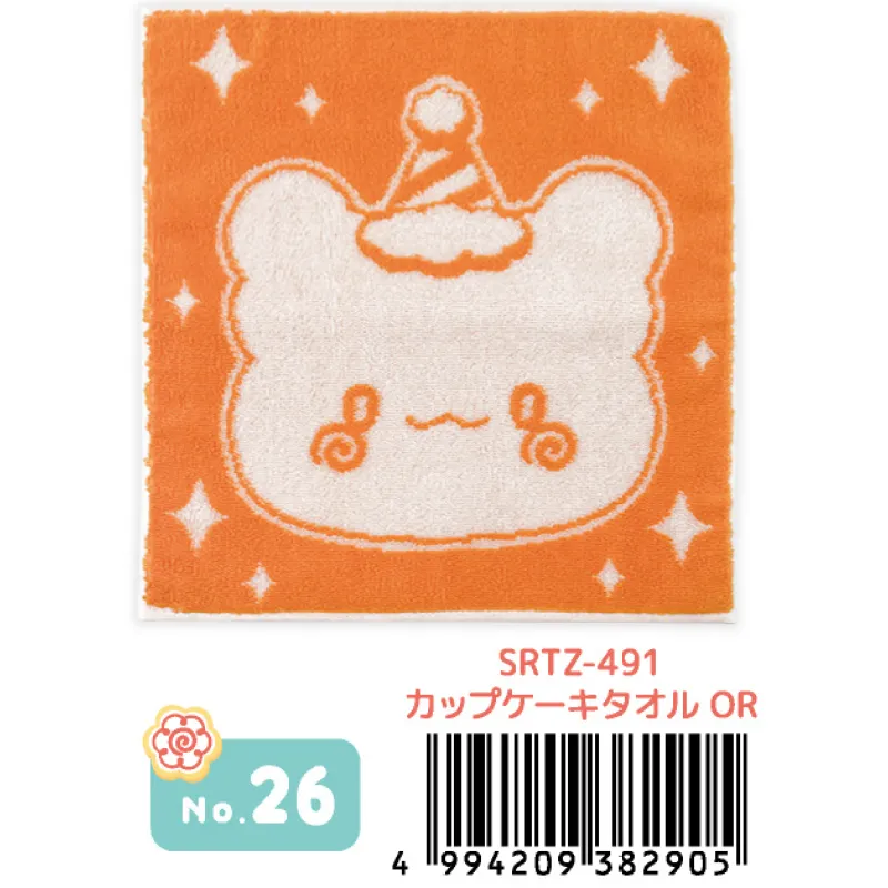 カップケーキタオルORバースデーハナマルオ