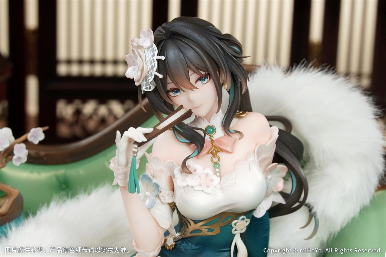 崩壊：スターレイル ルアン・メェイ 1/7フィギュア 紙上に咲く雪梅Ver. 特典版 4