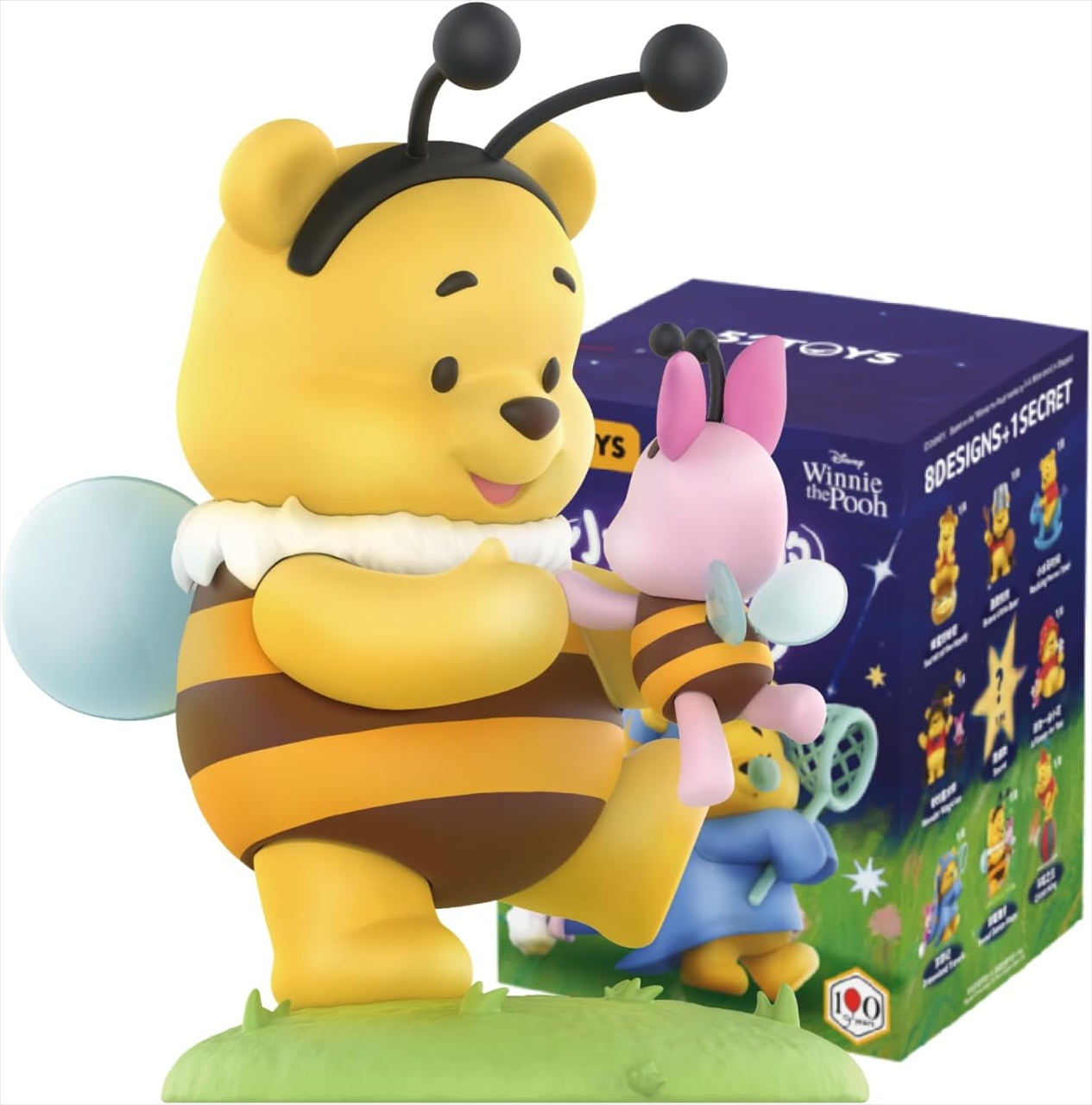 52TOYS BLINDBOX プーさんのフェアリーテイルワールド 1BOX入数：8