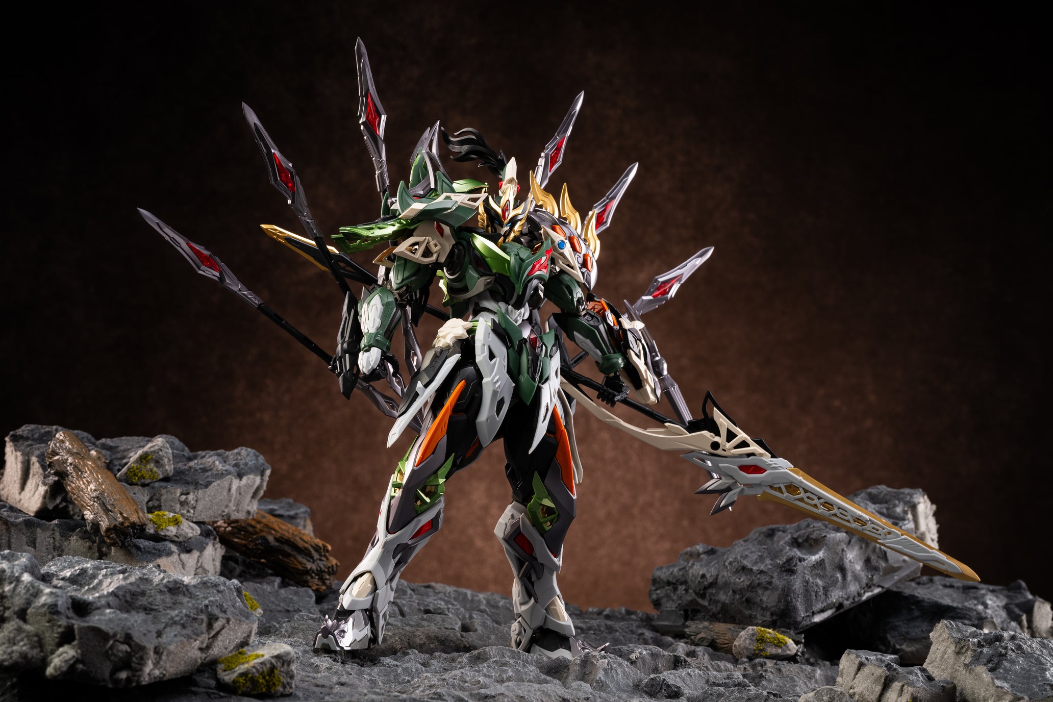 MOTOR NUCLEAR MNP-XH17 馬超(ばちょう) プラスチックモデルキット 2