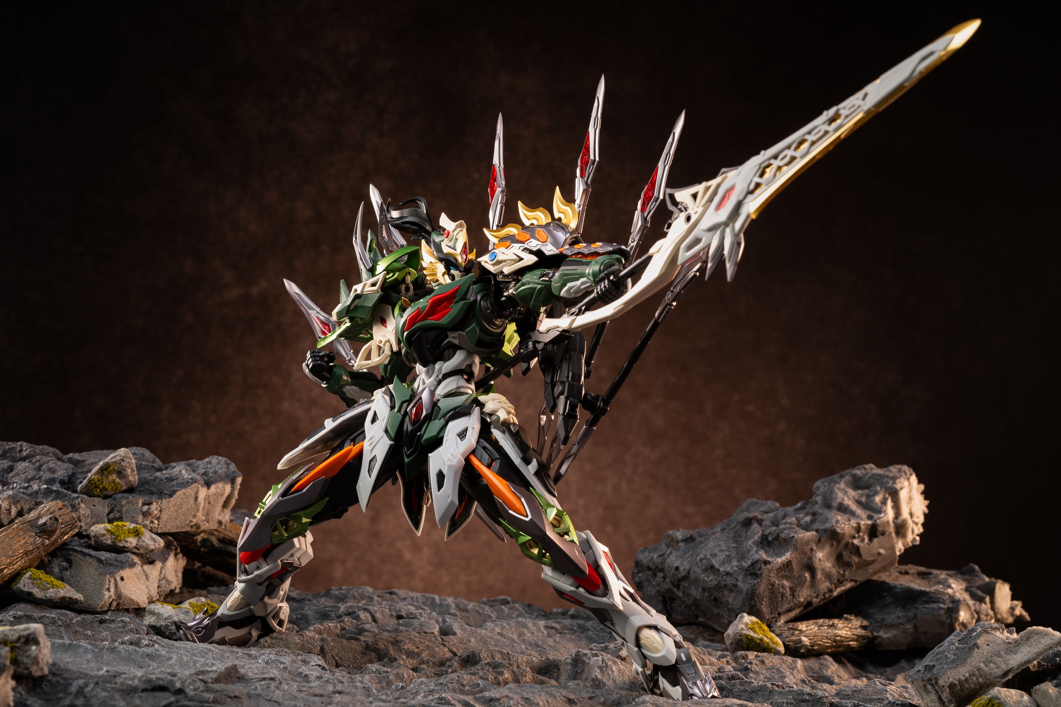MOTOR NUCLEAR MNP-XH17 馬超(ばちょう) プラスチックモデルキット 4