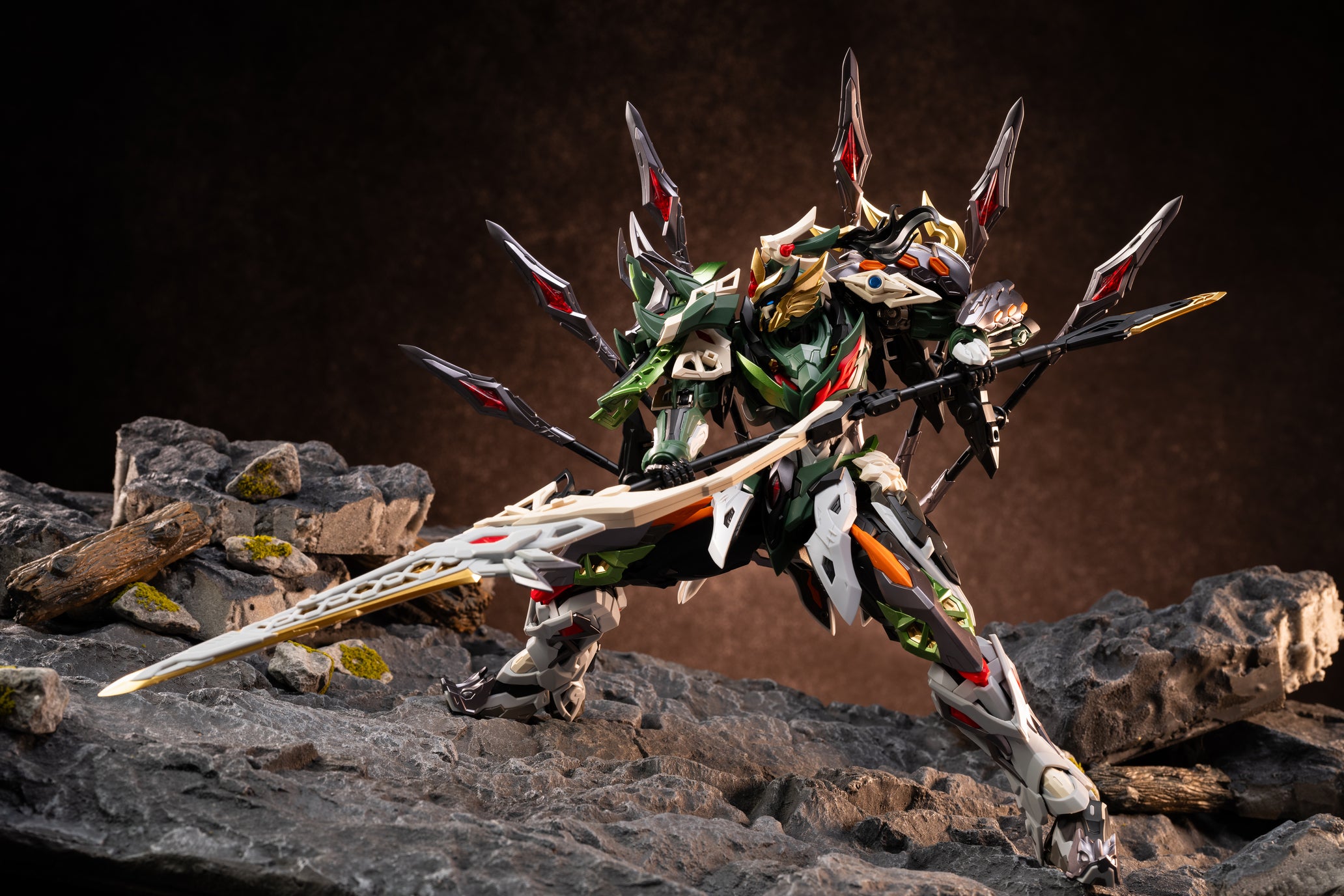 MOTOR NUCLEAR MNP-XH17 馬超(ばちょう) プラスチックモデルキット 5