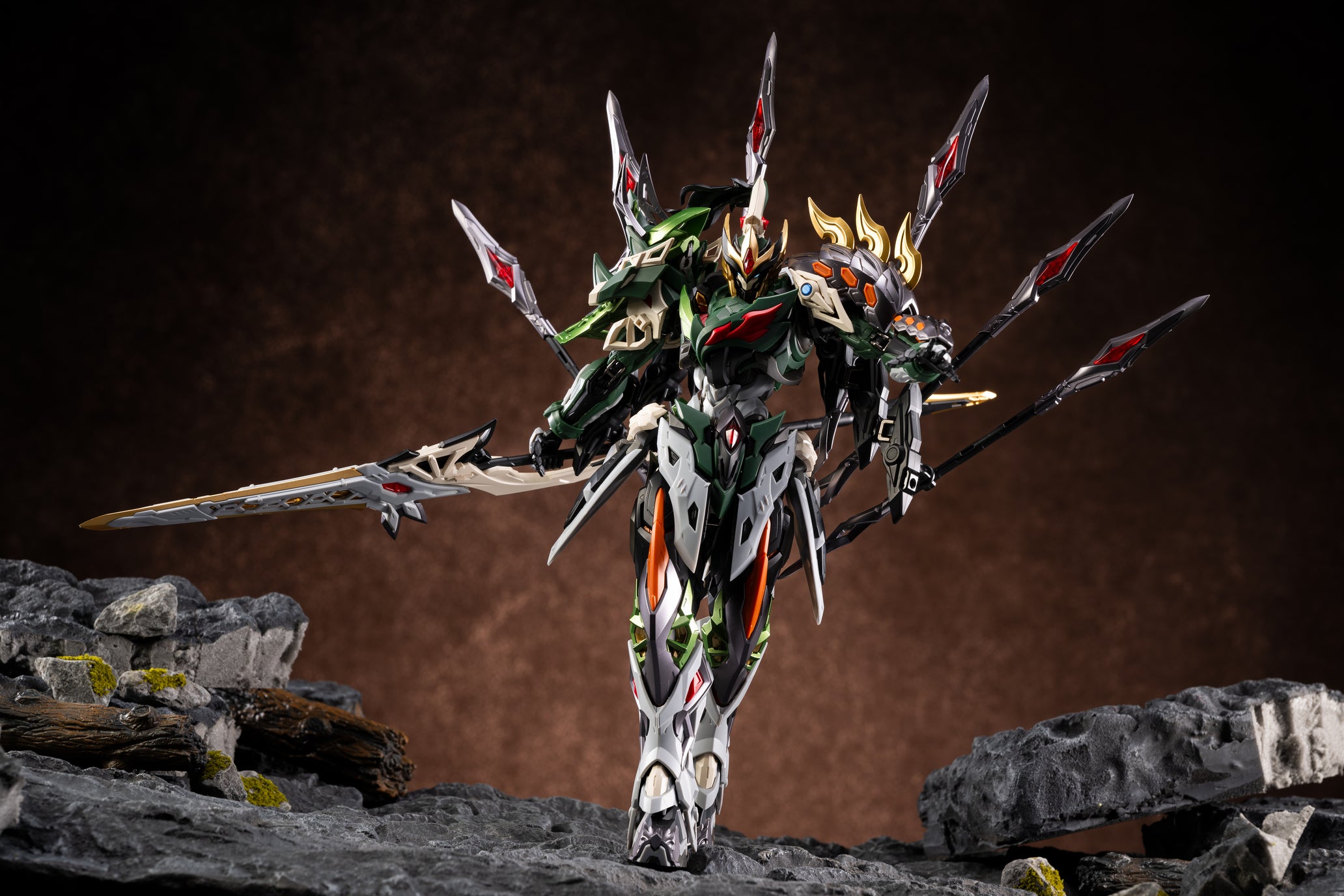 MOTOR NUCLEAR MNP-XH17 馬超(ばちょう) プラスチックモデルキット 6