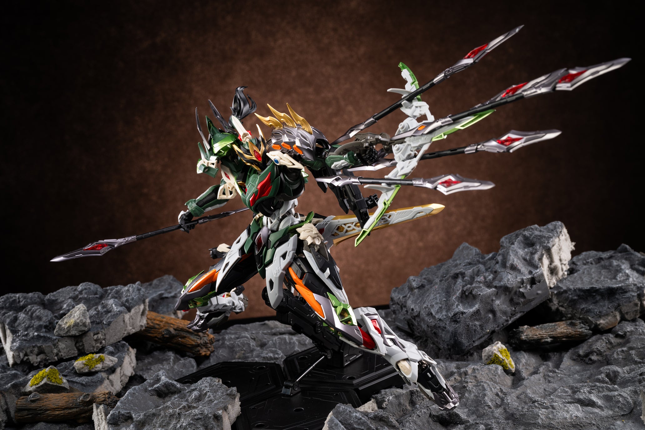 MOTOR NUCLEAR MNP-XH17 馬超(ばちょう) プラスチックモデルキット 7