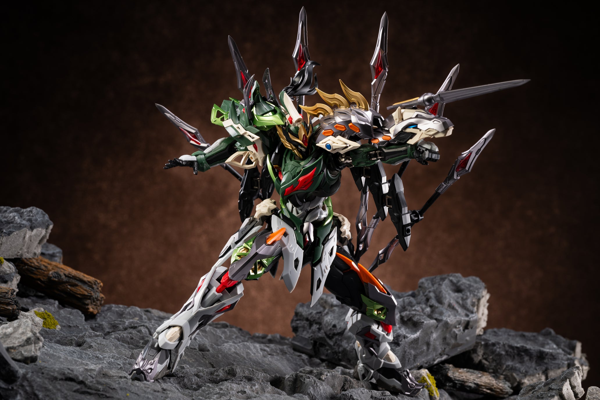 MOTOR NUCLEAR MNP-XH17 馬超(ばちょう) プラスチックモデルキット 8