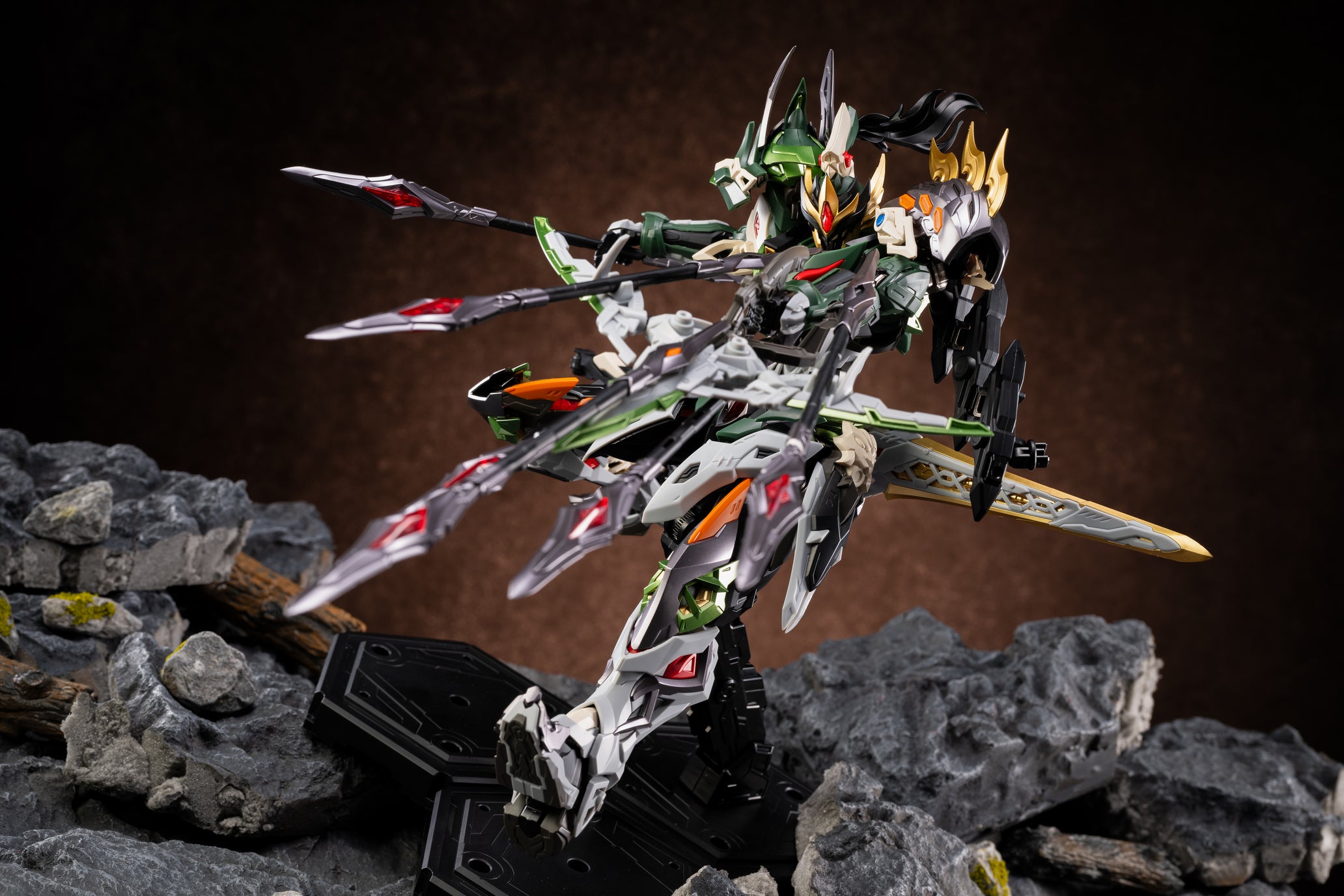 MOTOR NUCLEAR MNP-XH17 馬超(ばちょう) プラスチックモデルキット 9
