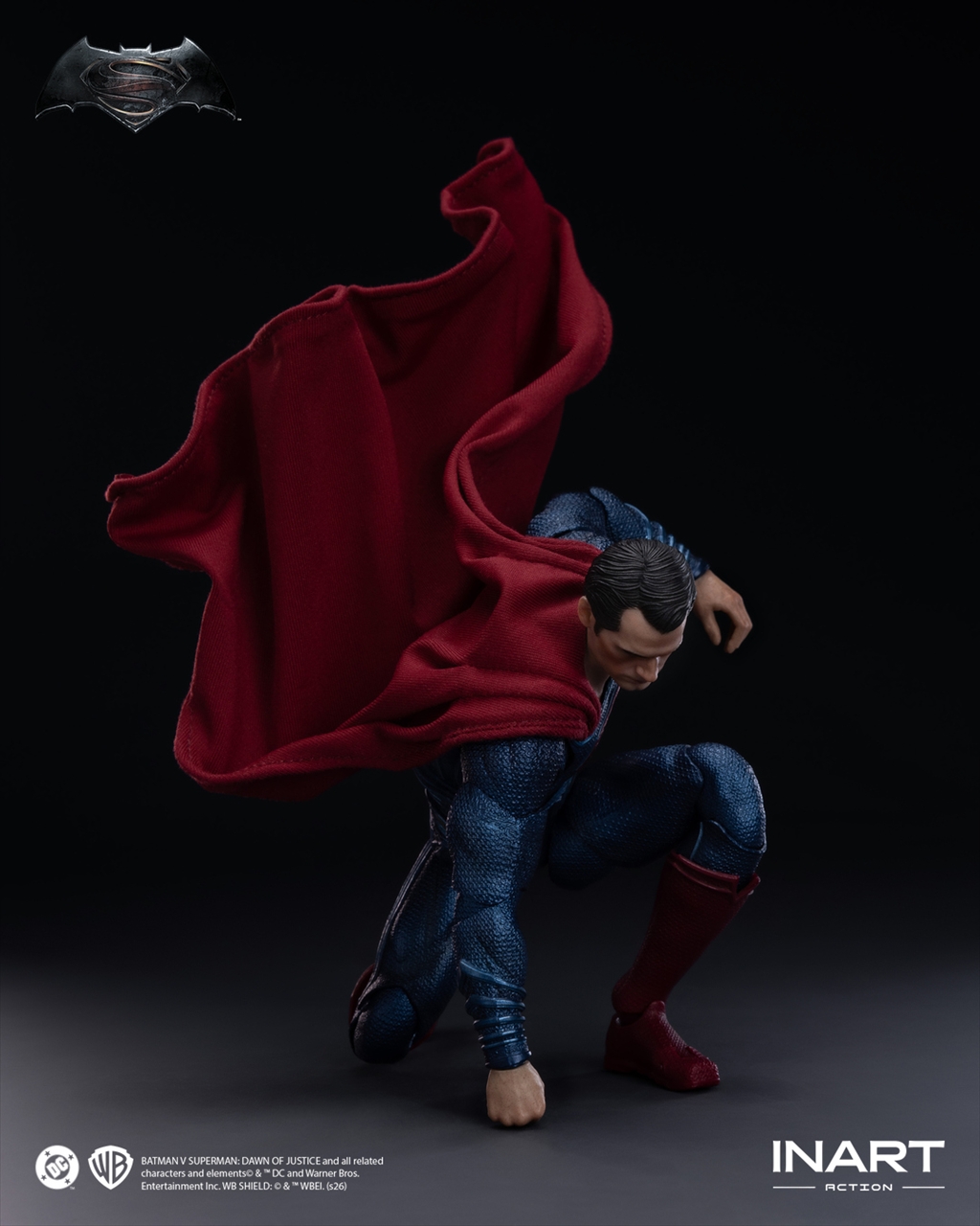 INART Action(インアート・アクション)―『バットマン vs スーパーマン ジャスティスの誕生』スーパーマン アクションフィギュア 4