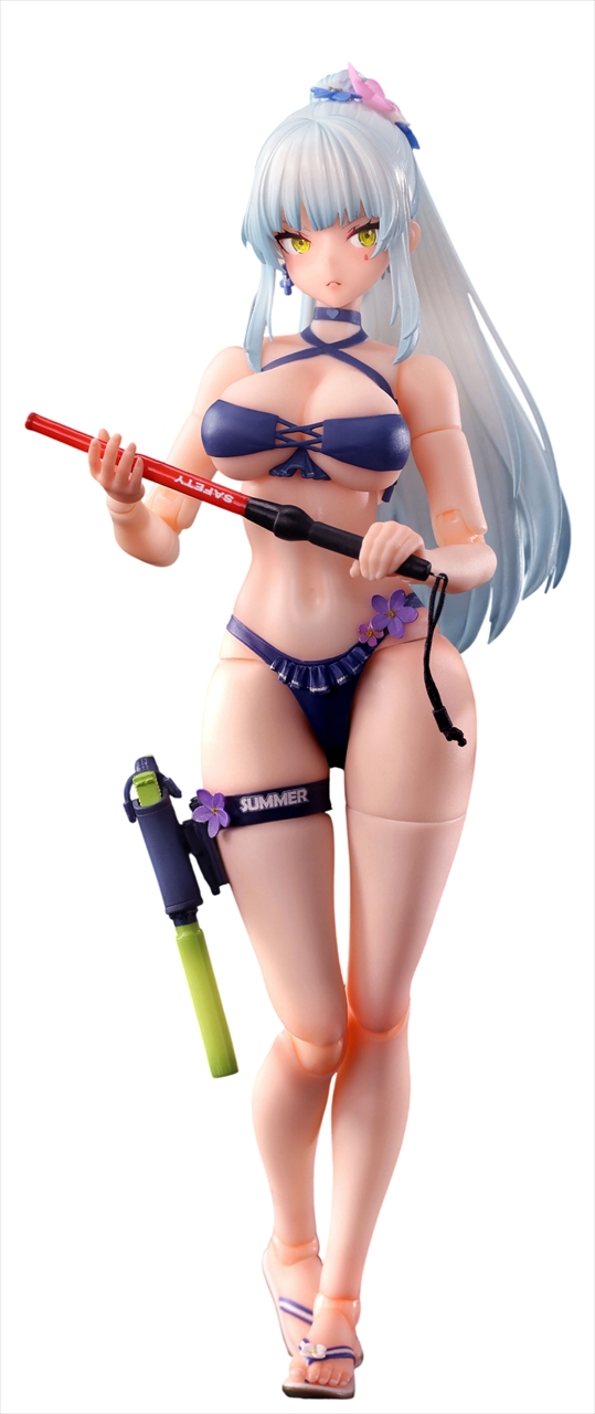 pocket art PA013 ドールズフロントライン2:エクシリウム クルカイ 蒼き軌跡Ver. 通常版 1/12 完成品アクションフィギュア