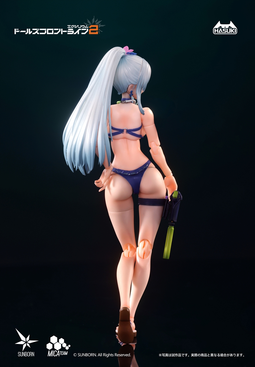 pocket art PA013 ドールズフロントライン2：エクシリウム クルカイ 蒼き軌跡Ver. 通常版 1/12 完成品アクションフィギュア 2