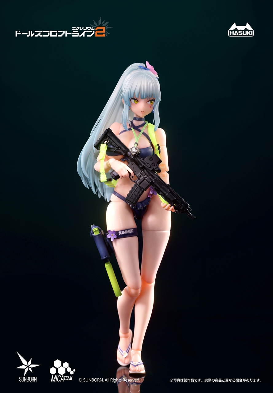 pocket art PA013 ドールズフロントライン2：エクシリウム クルカイ 蒼き軌跡Ver. 通常版 1/12 完成品アクションフィギュア 5