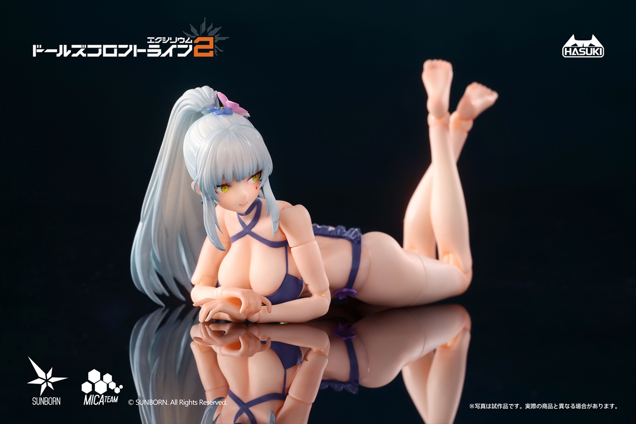pocket art PA013 ドールズフロントライン2：エクシリウム クルカイ 蒼き軌跡Ver. 通常版 1/12 完成品アクションフィギュア 6