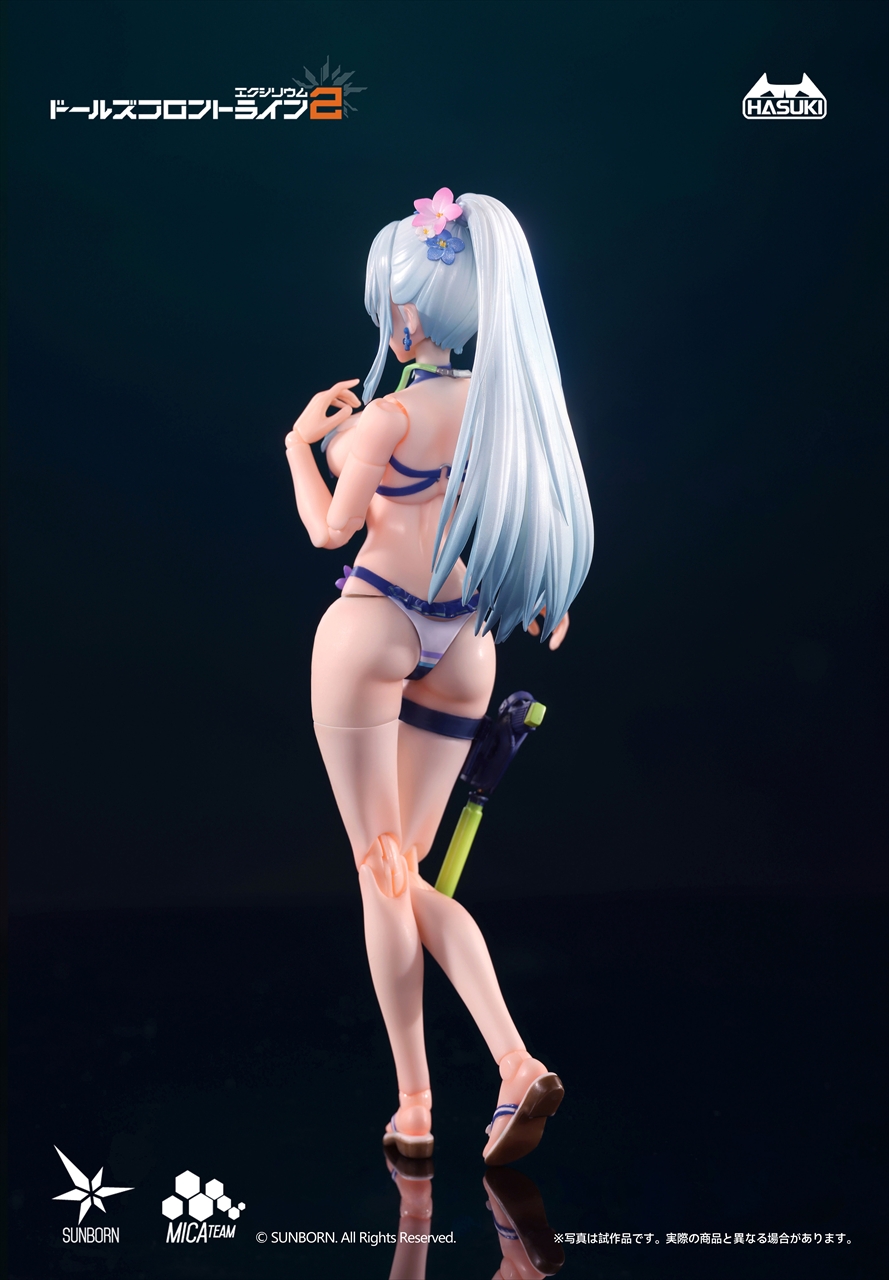 pocket art PA013 ドールズフロントライン2：エクシリウム クルカイ 蒼き軌跡Ver. 豪華版 1/12 完成品アクションフィギュア 2