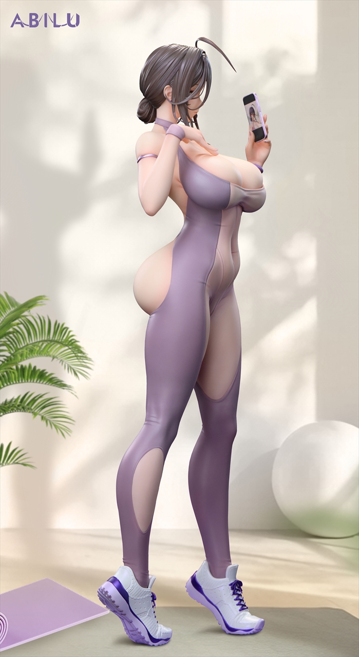 ABILU Design Molly（モリー）のお着替えタイム 京香 ヨガウェアVer. 1/4スケール塗装済完成品フィギュア 4