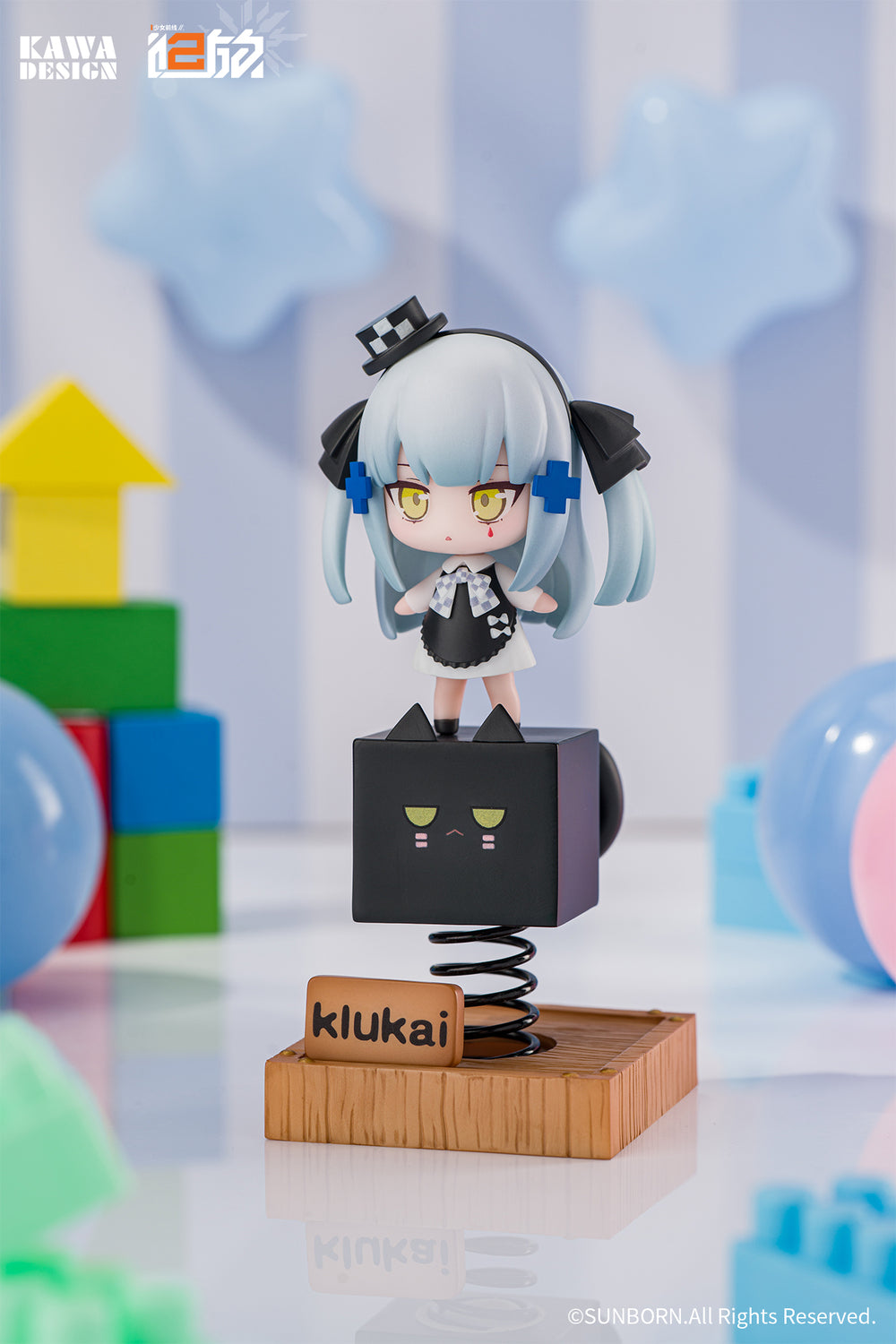 くろねこクルカイ バネフィギュア 塗装済み完成品フィギュア 9
