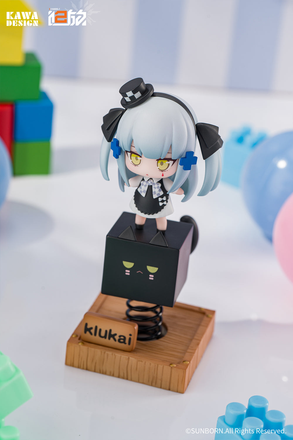 くろねこクルカイ バネフィギュア 塗装済み完成品フィギュア 13