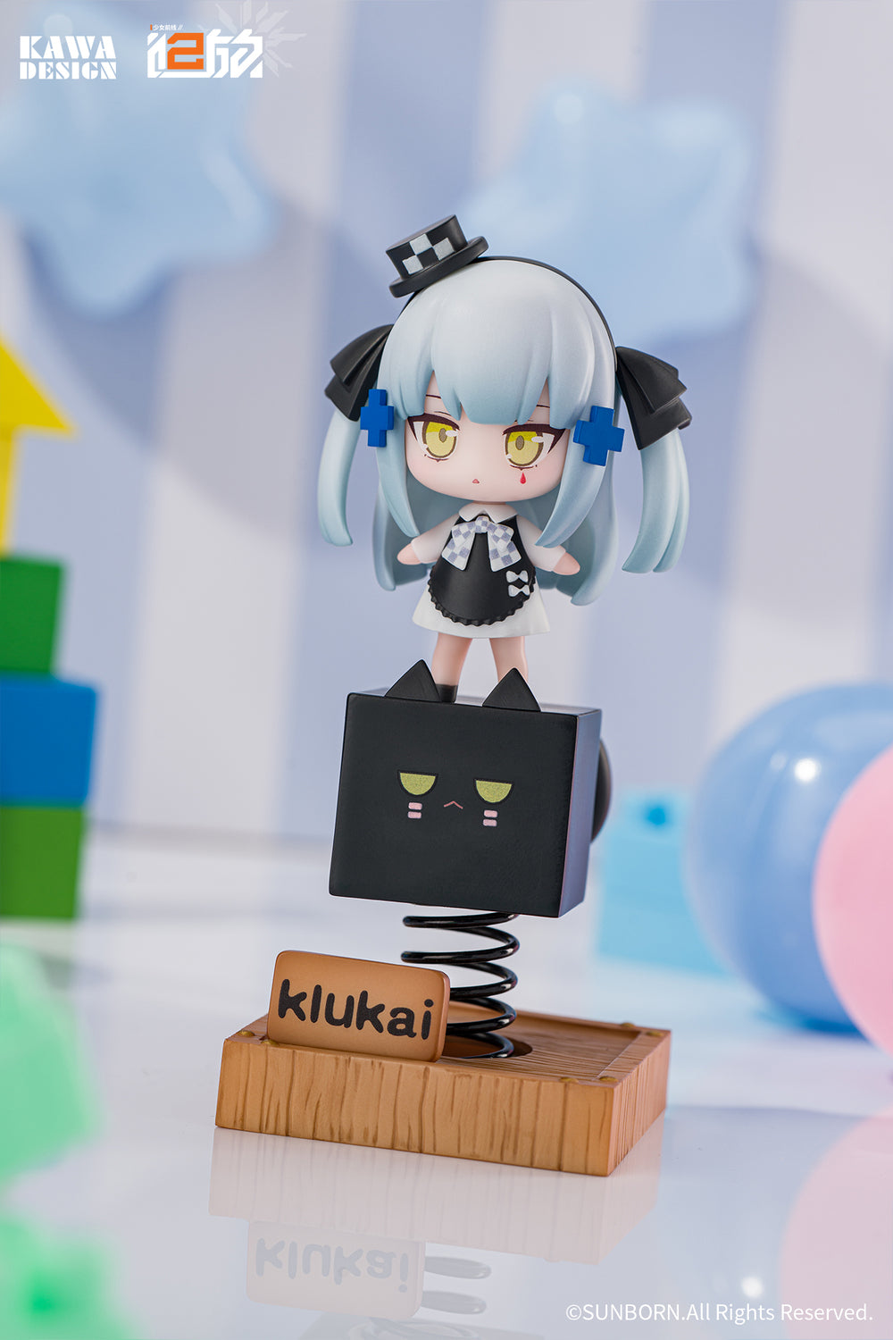 くろねこクルカイ バネフィギュア 塗装済み完成品フィギュア 14