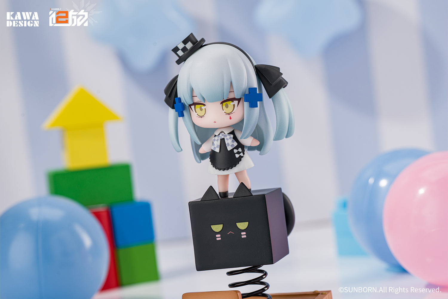 くろねこクルカイ バネフィギュア 塗装済み完成品フィギュア 17