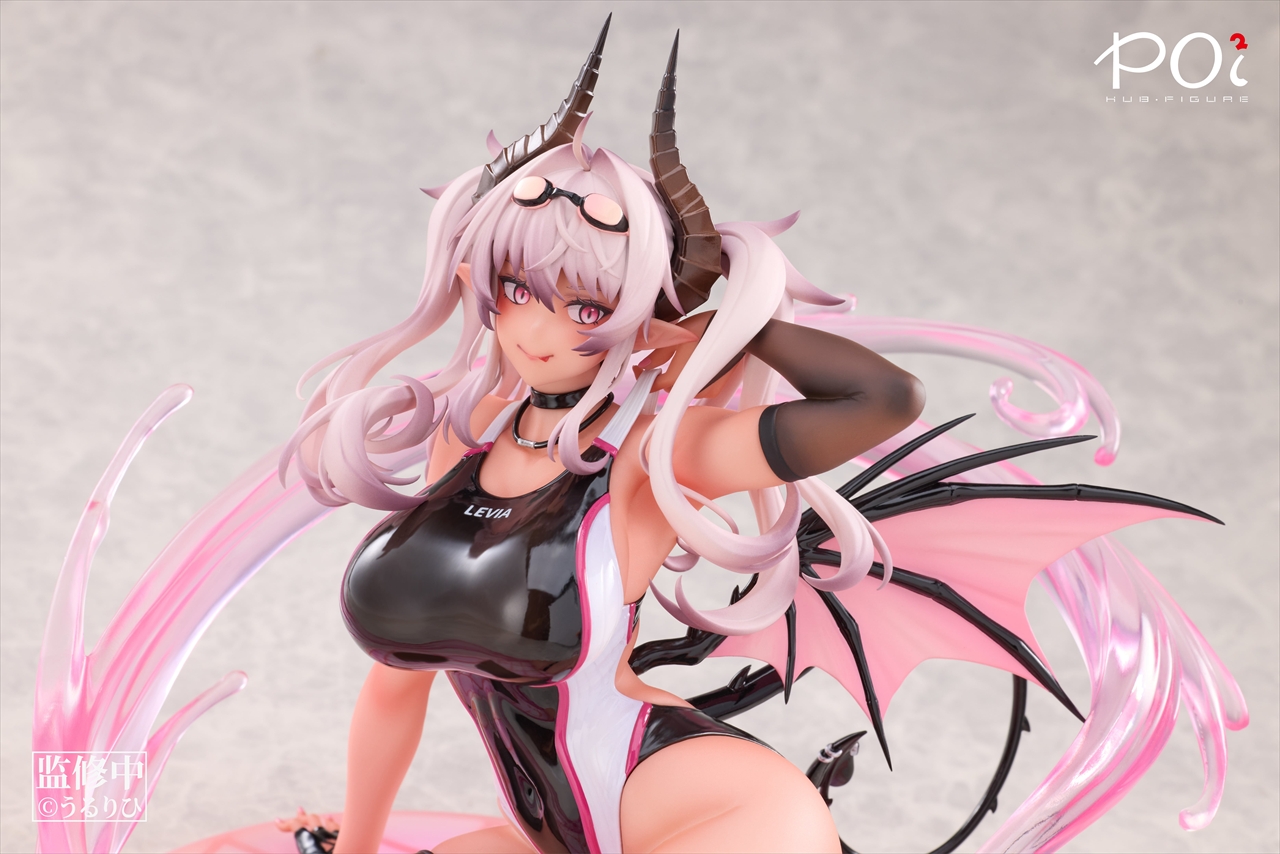 レヴィアさん サキュバス学園水泳部 1/6 完成品フィギュア 豪華版 5