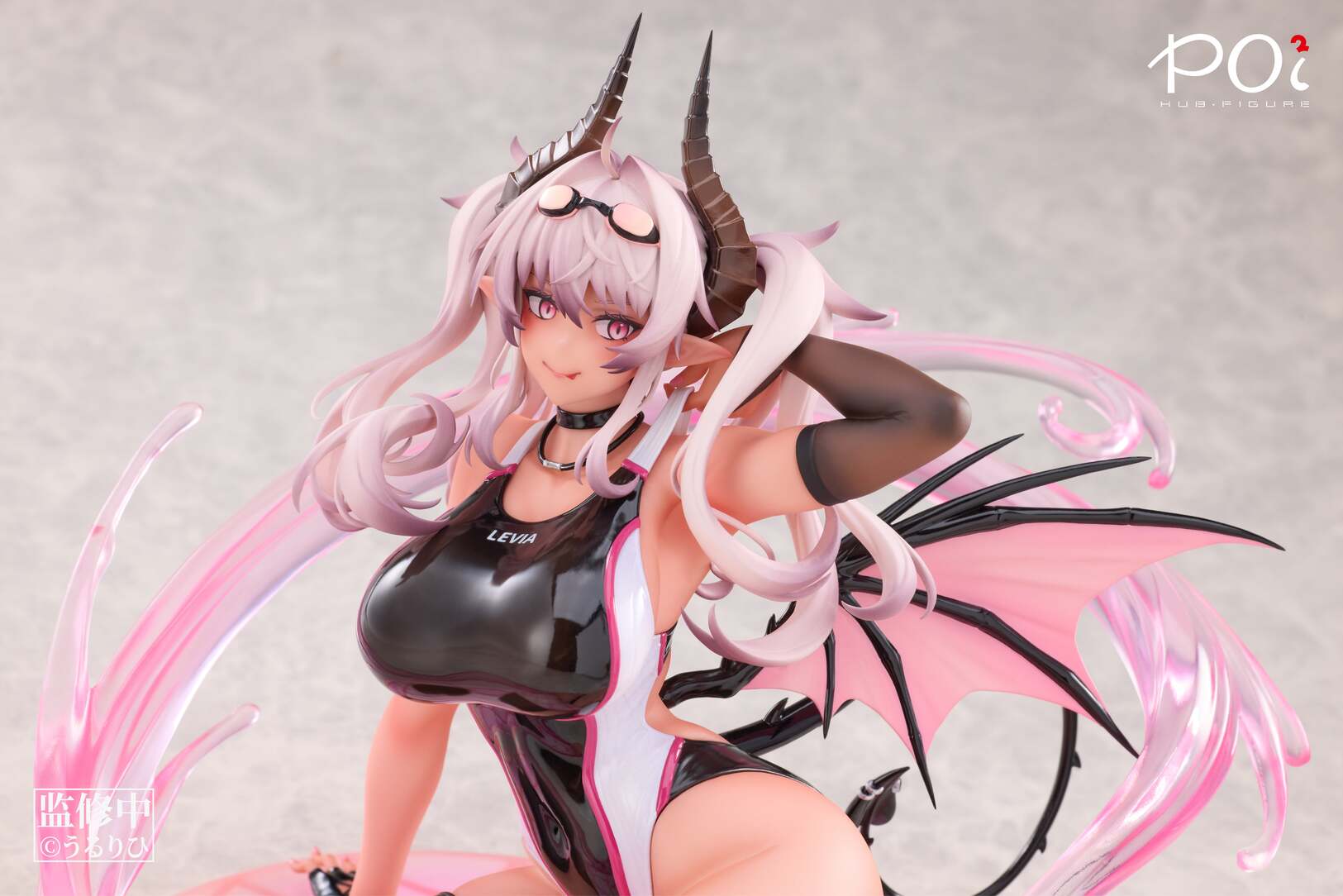 レヴィアさん サキュバス学園水泳部 1/6 完成品フィギュア 豪華版 10
