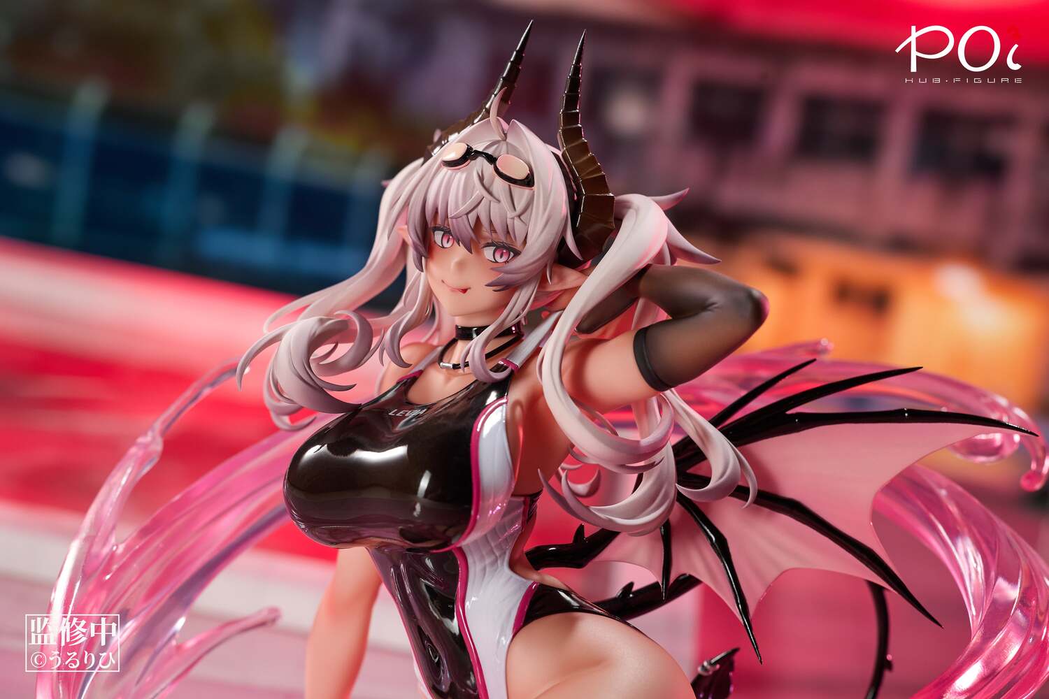 レヴィアさん サキュバス学園水泳部 1/6 完成品フィギュア 豪華版 16